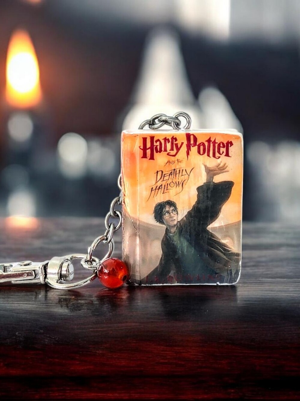Harry Potter Deathly Hallows Mini Book Purse Charm